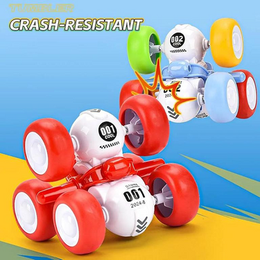 360Β° ROTATING STUNT PULL BACK CAR FOR TODDLERS